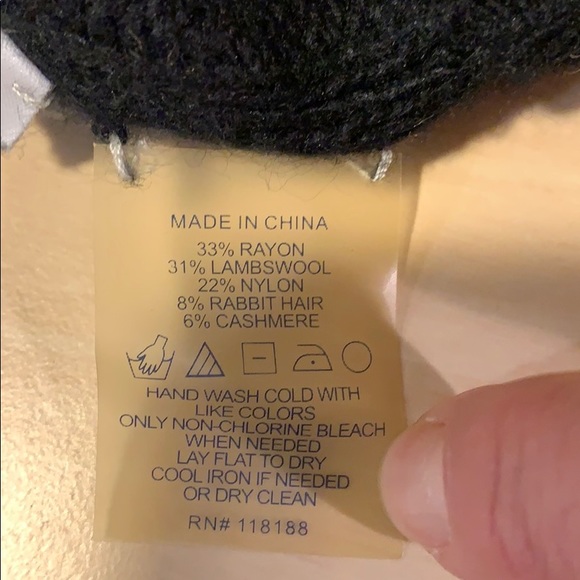 Martin & OSA black cable knit sweater - Picture 6 of 7